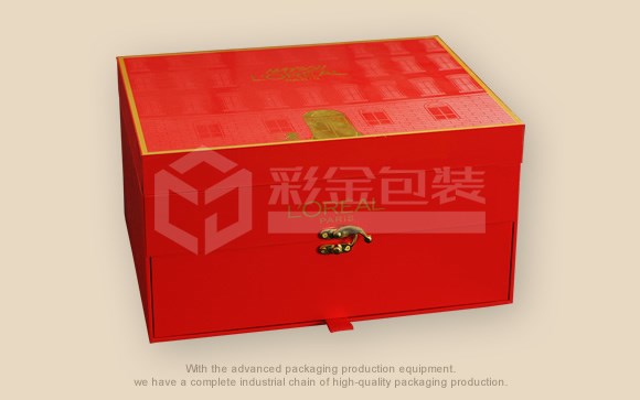 歐萊雅抽屜禮盒